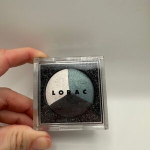 LORAC Trio Eyeshadow Palette - Black, White, Teal